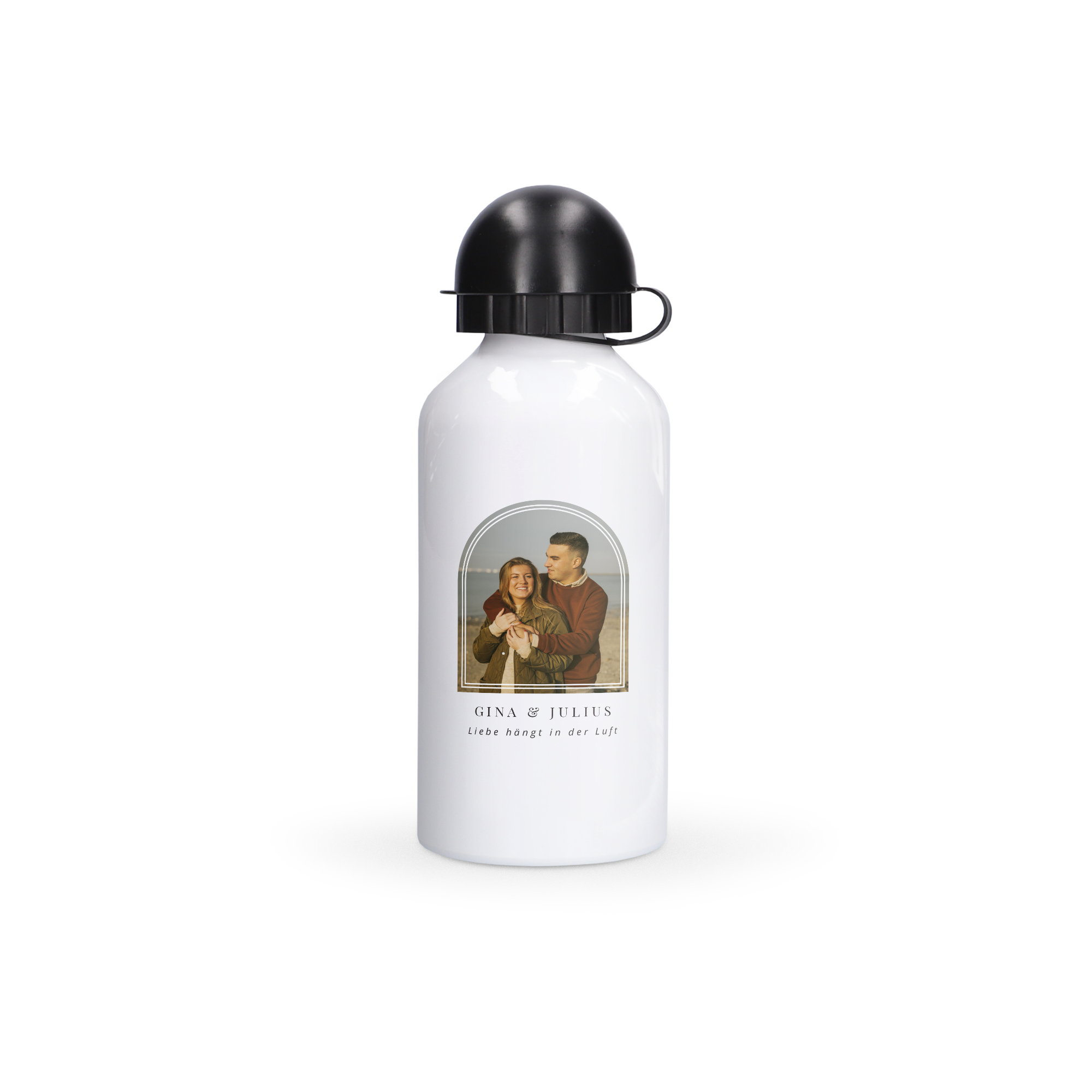 Betruckte Trinkflasche