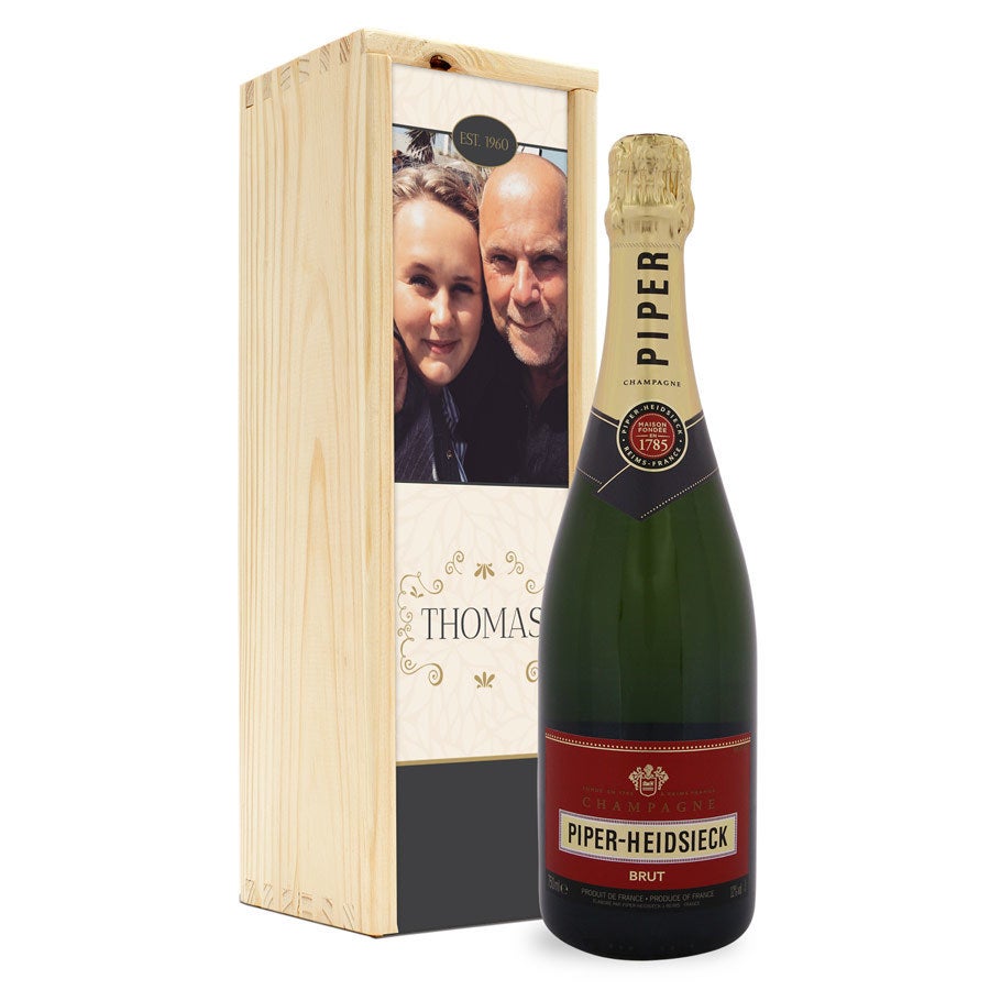 Champagner personalisieren - Piper Heidsieck Brut