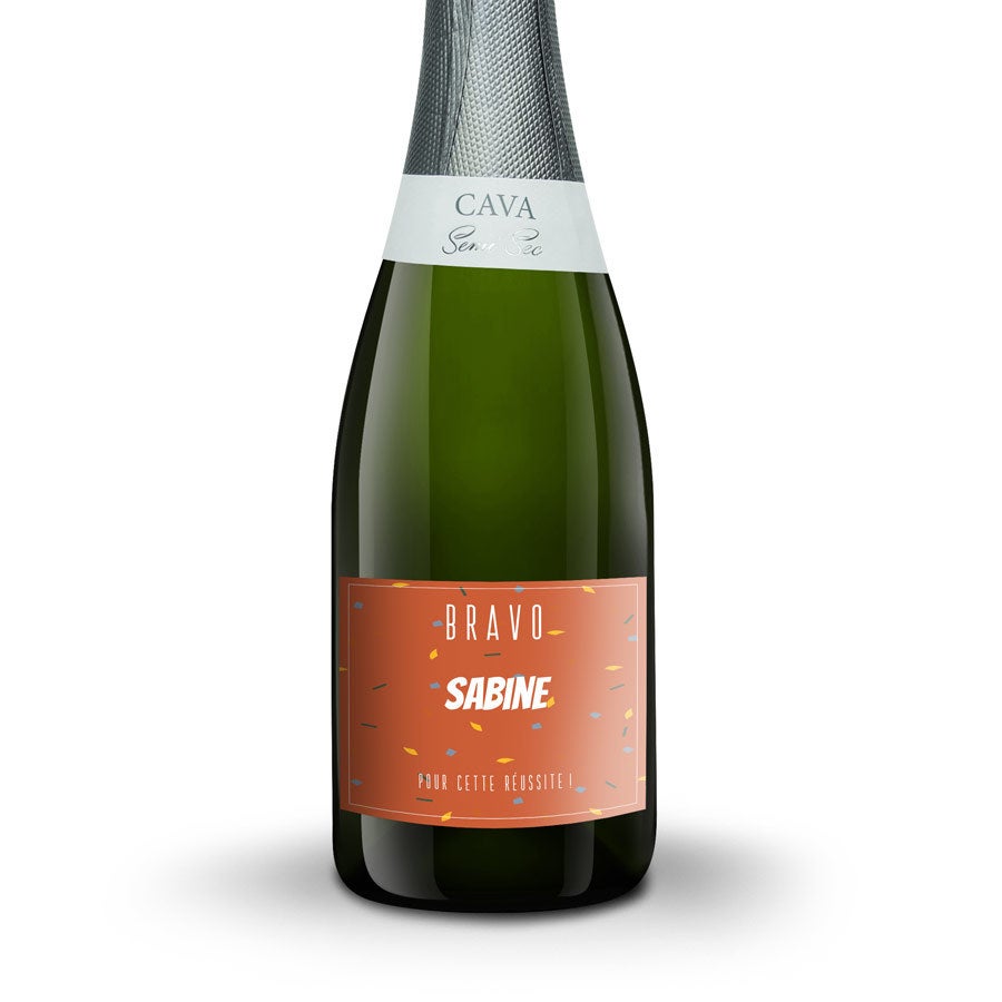 Cava personnalisé - Palau Semi-Seco - 750ml