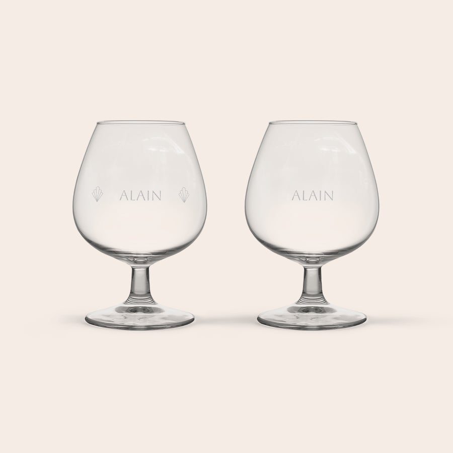Verre à cognac personnalisé Verre à cognac personnalisé