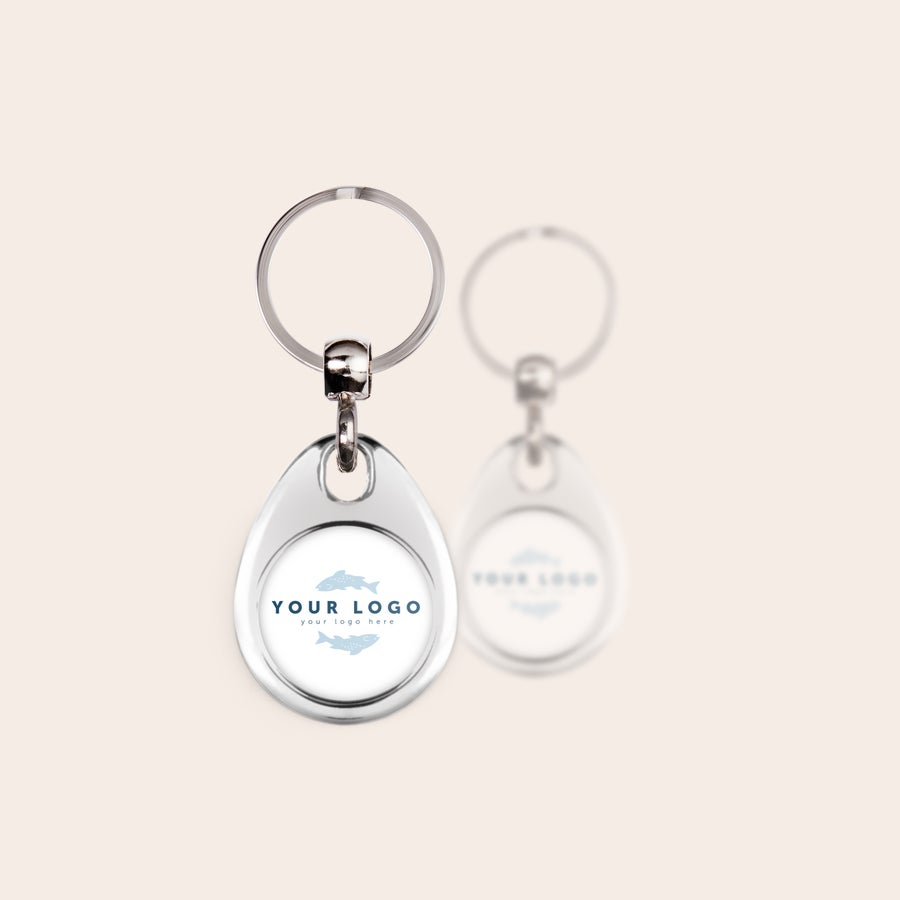 Personalised key ring - Stainless steel Personalised key ring - Stainless steel