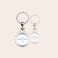 Personalised key ring - Stainless steel Personalised key ring - Stainless steel