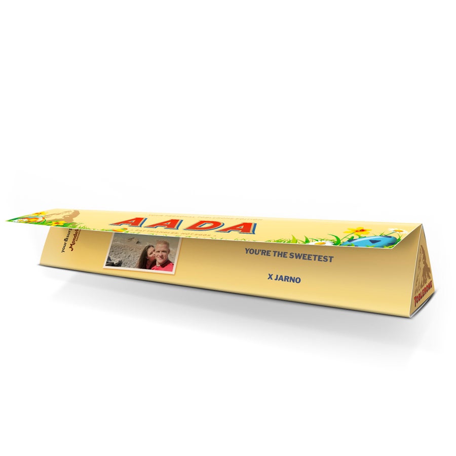 Toblerone personalizado - Páscoa