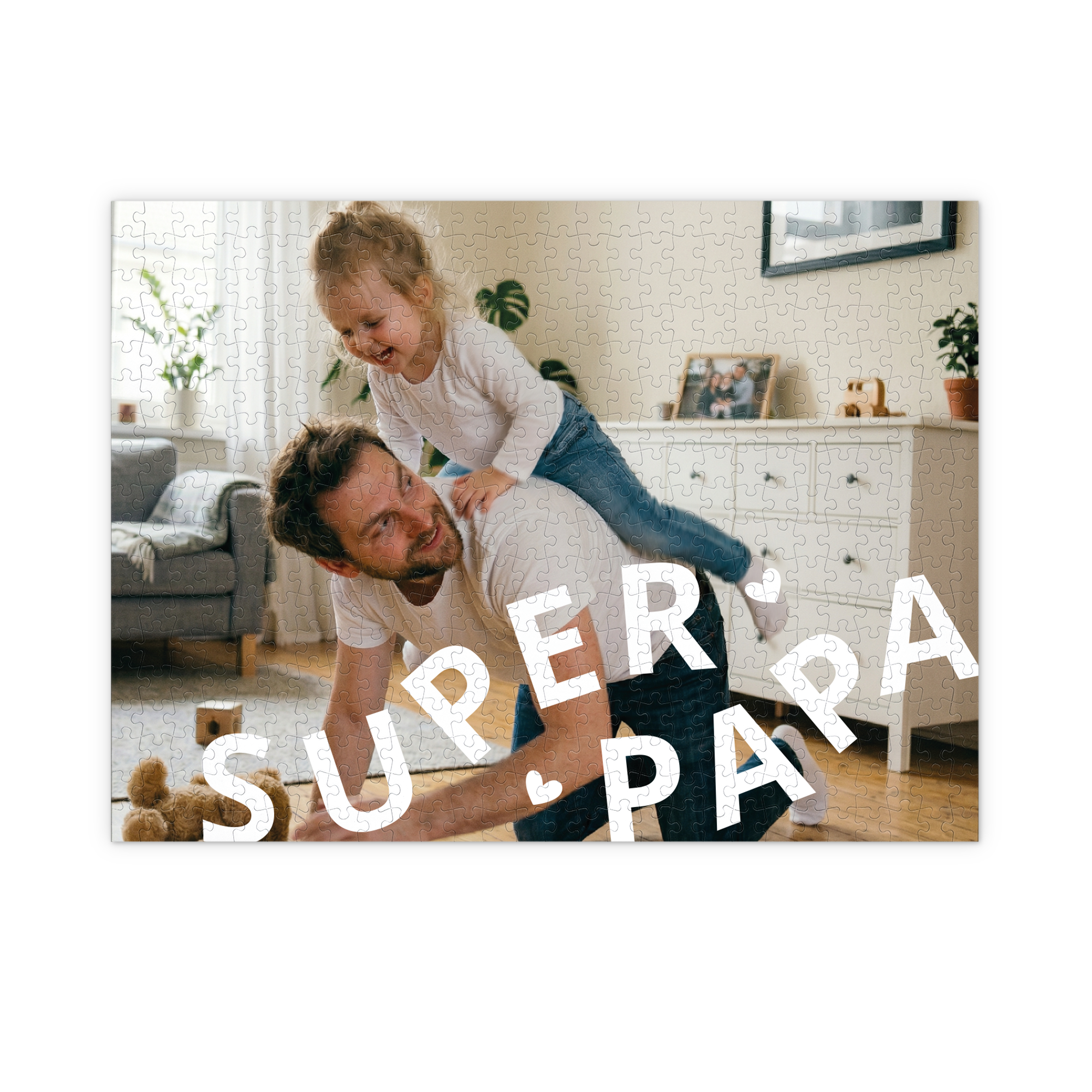 Vaderdag puzzel met foto