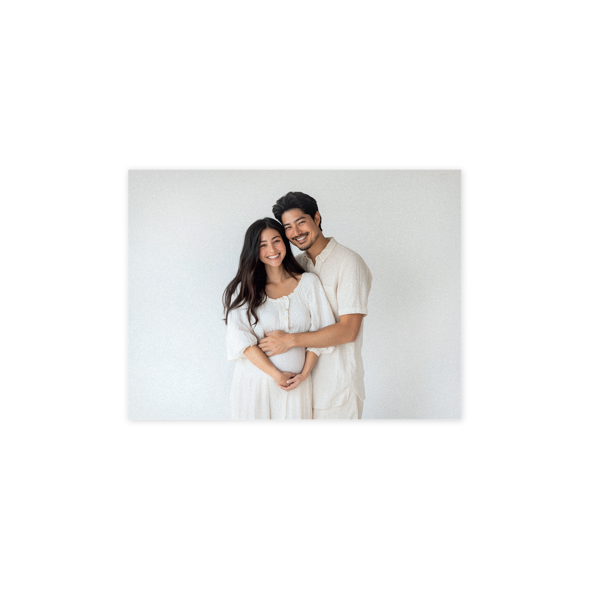 Custom photo on forex featuring a smiling couple. This personalized photo on forex makes a wonderful gift.