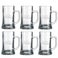 Boccale da Birra inciso - Set di 6