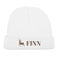 Baby beanie - First Christmas - White