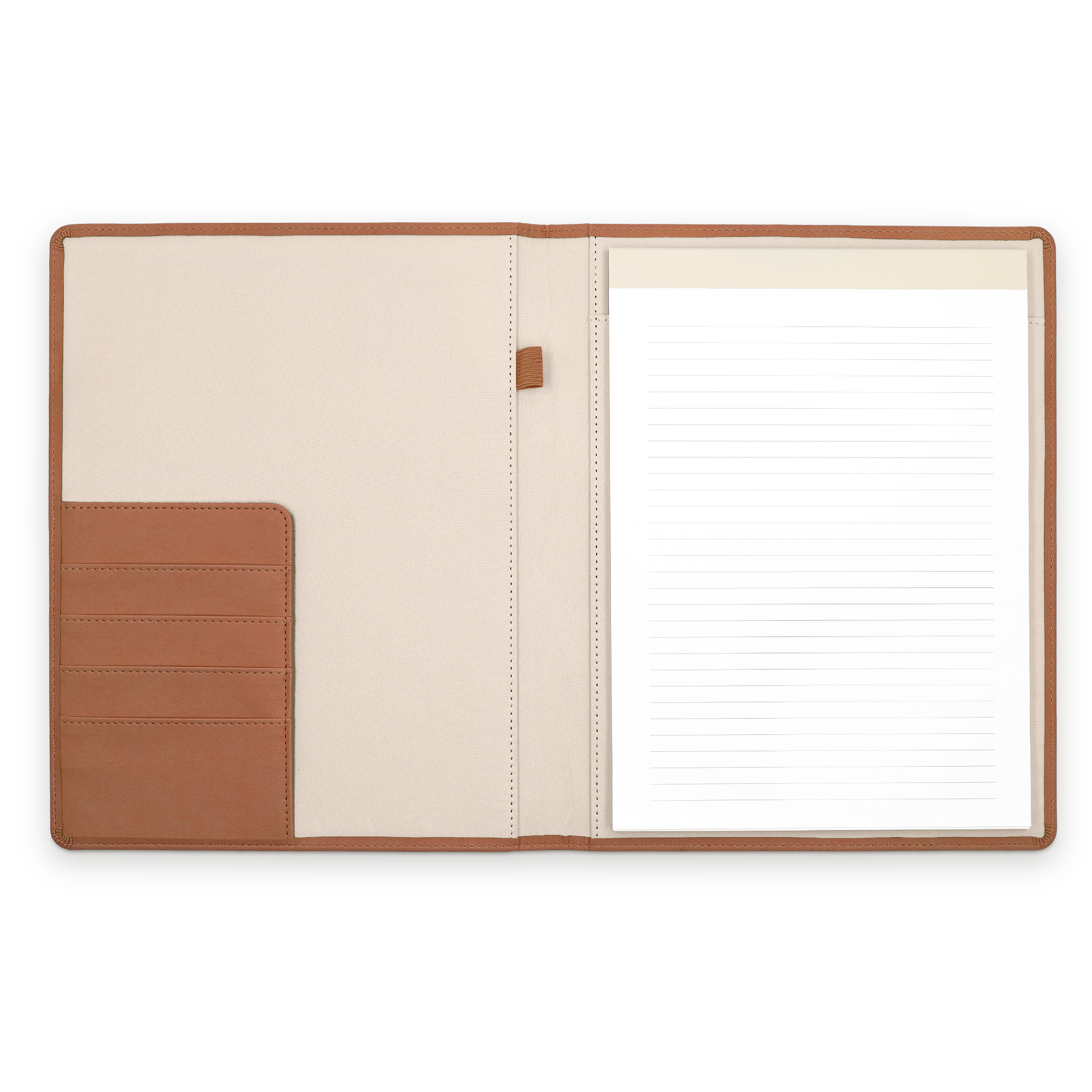 Estuche de piel vegana personalizado para libreta