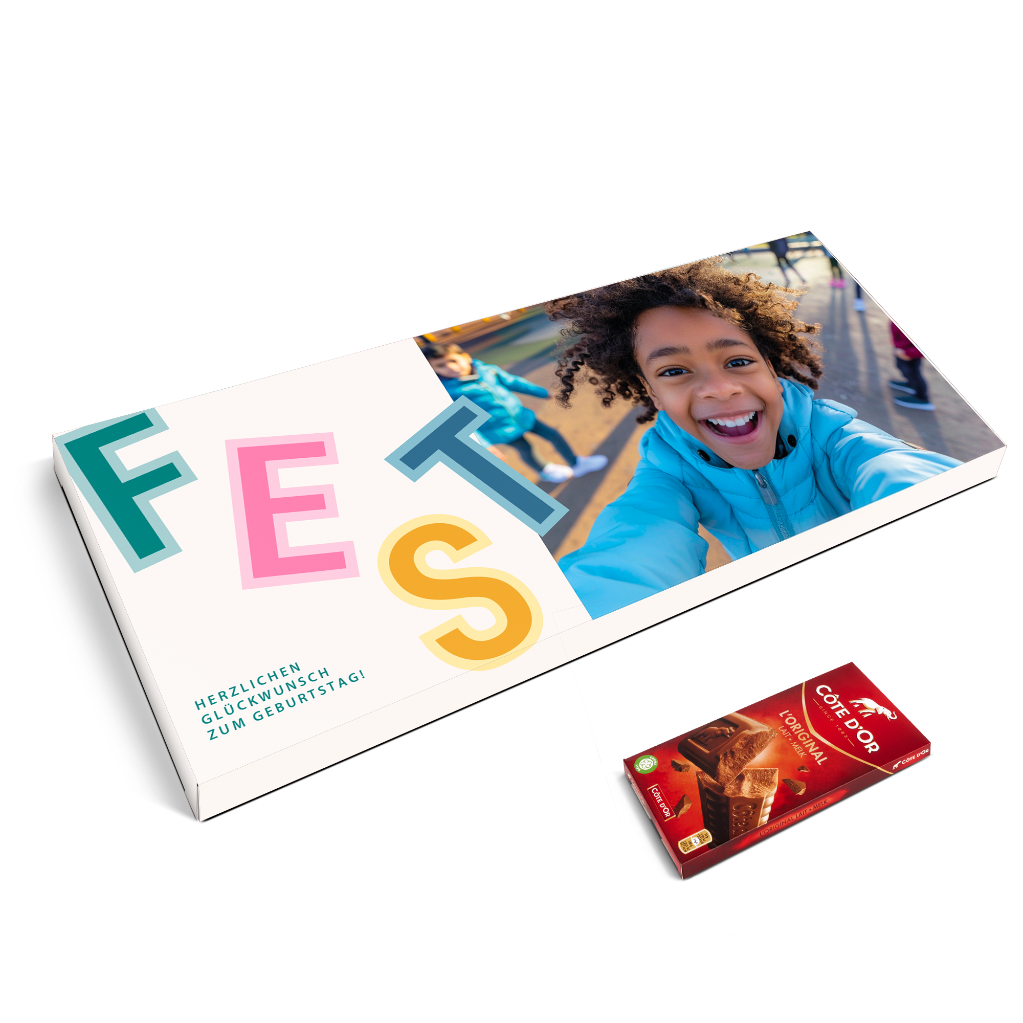 Riesen Côte d'Or Schokolade Personalisiert