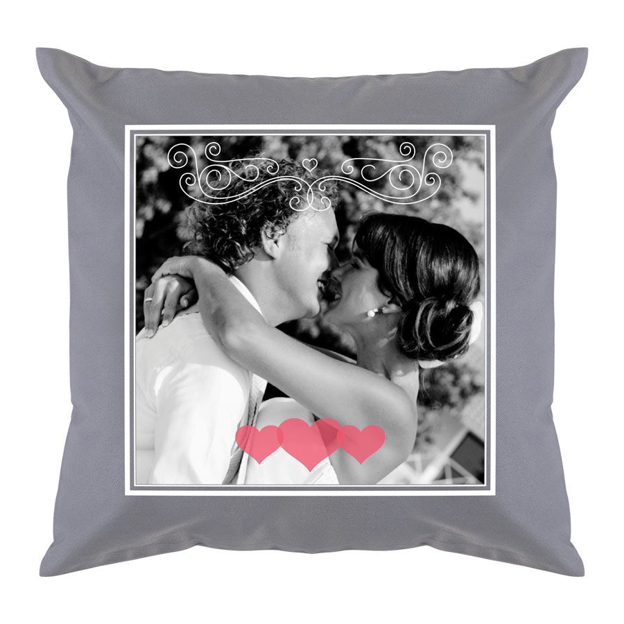 Coussin - Bleu Foncé - 40x40 cm (rembourré)