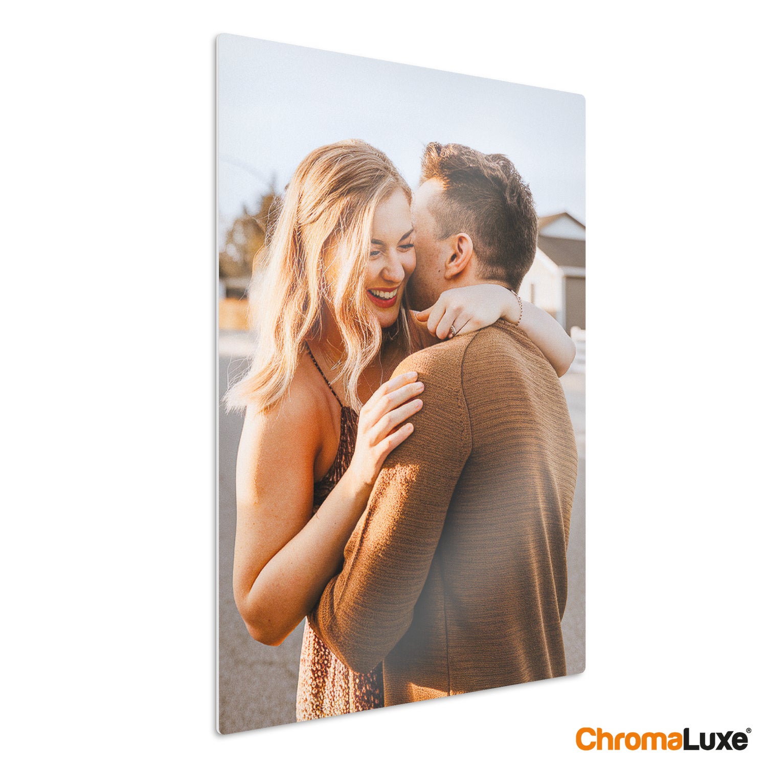 Personlig instacollage Aluminium (hvid) - 20x30cm