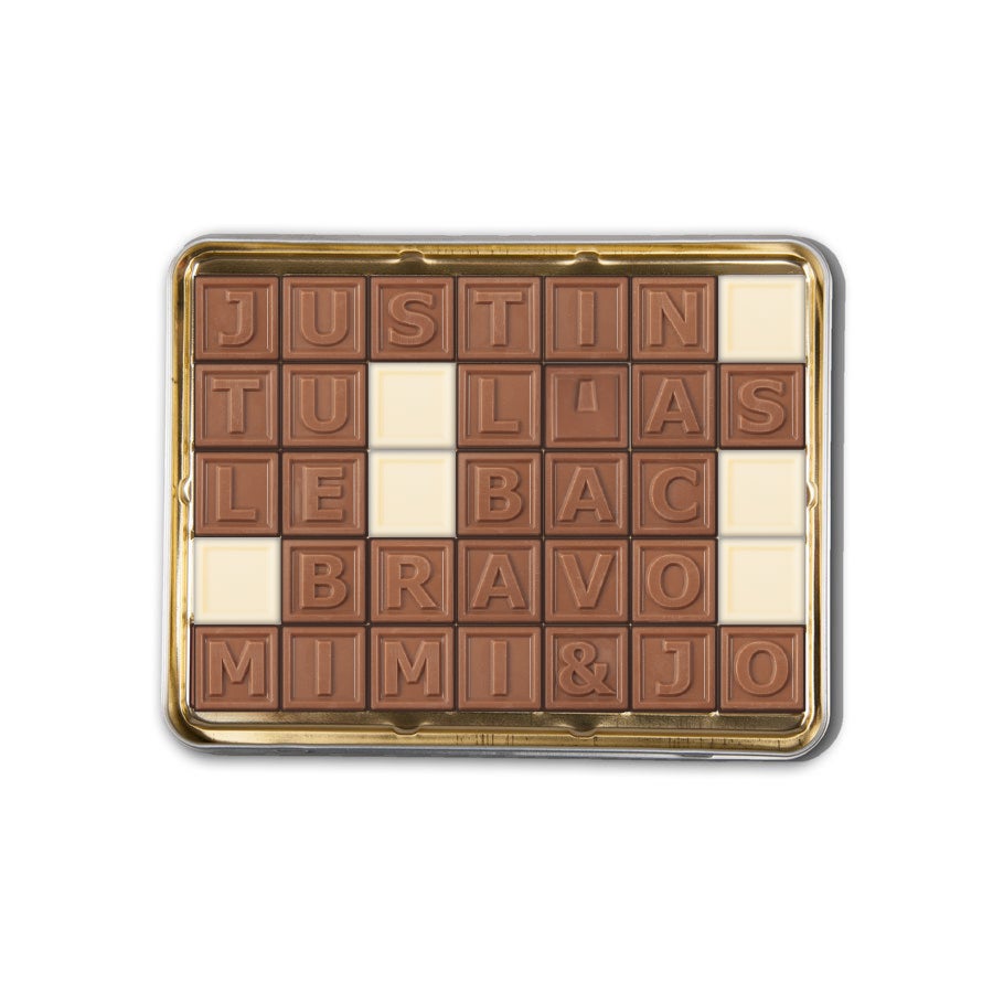 Messages en chocolat - Chocotelegram