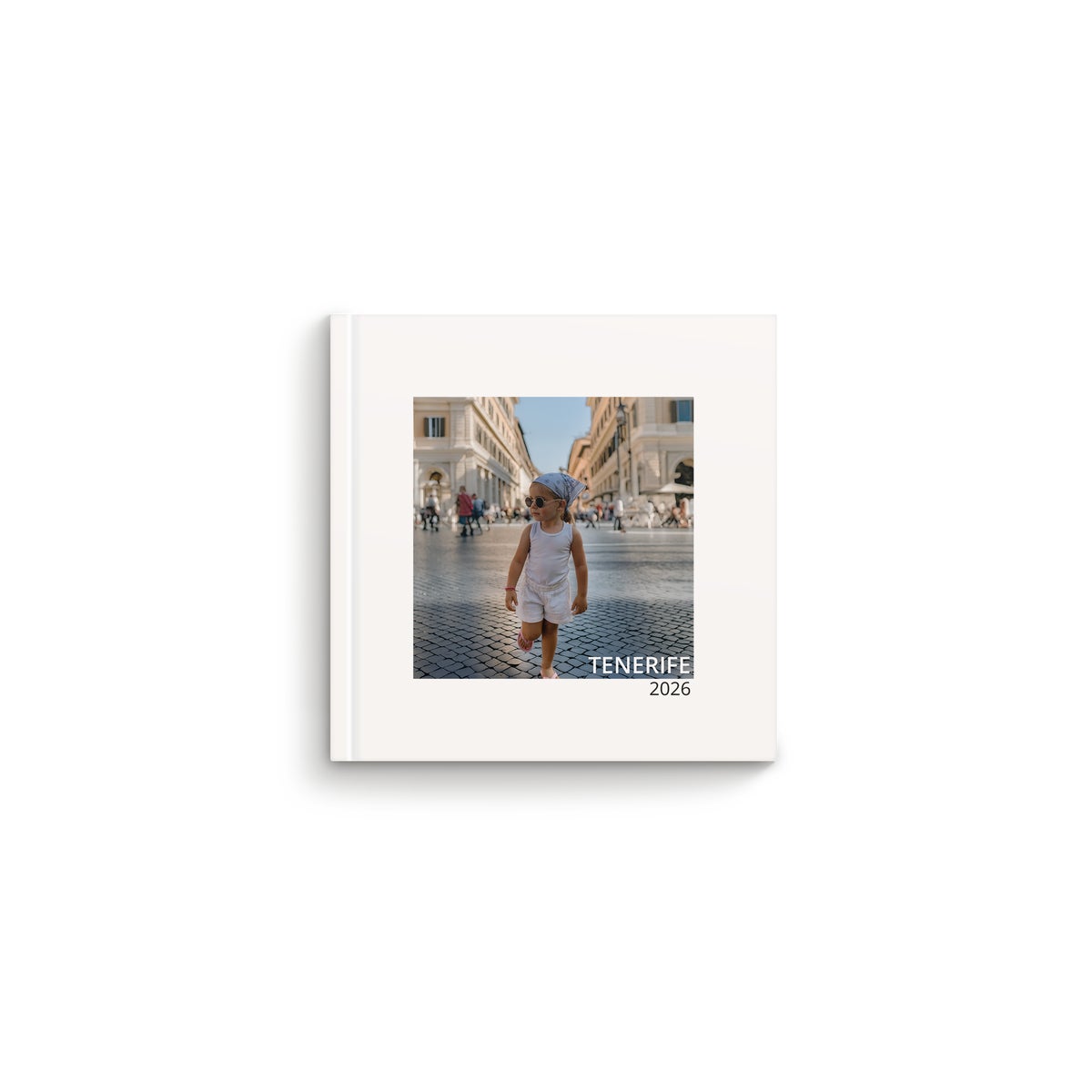 Personligt fotoalbum - 14,5 x 14,5 cm - Hardcover - Ferie