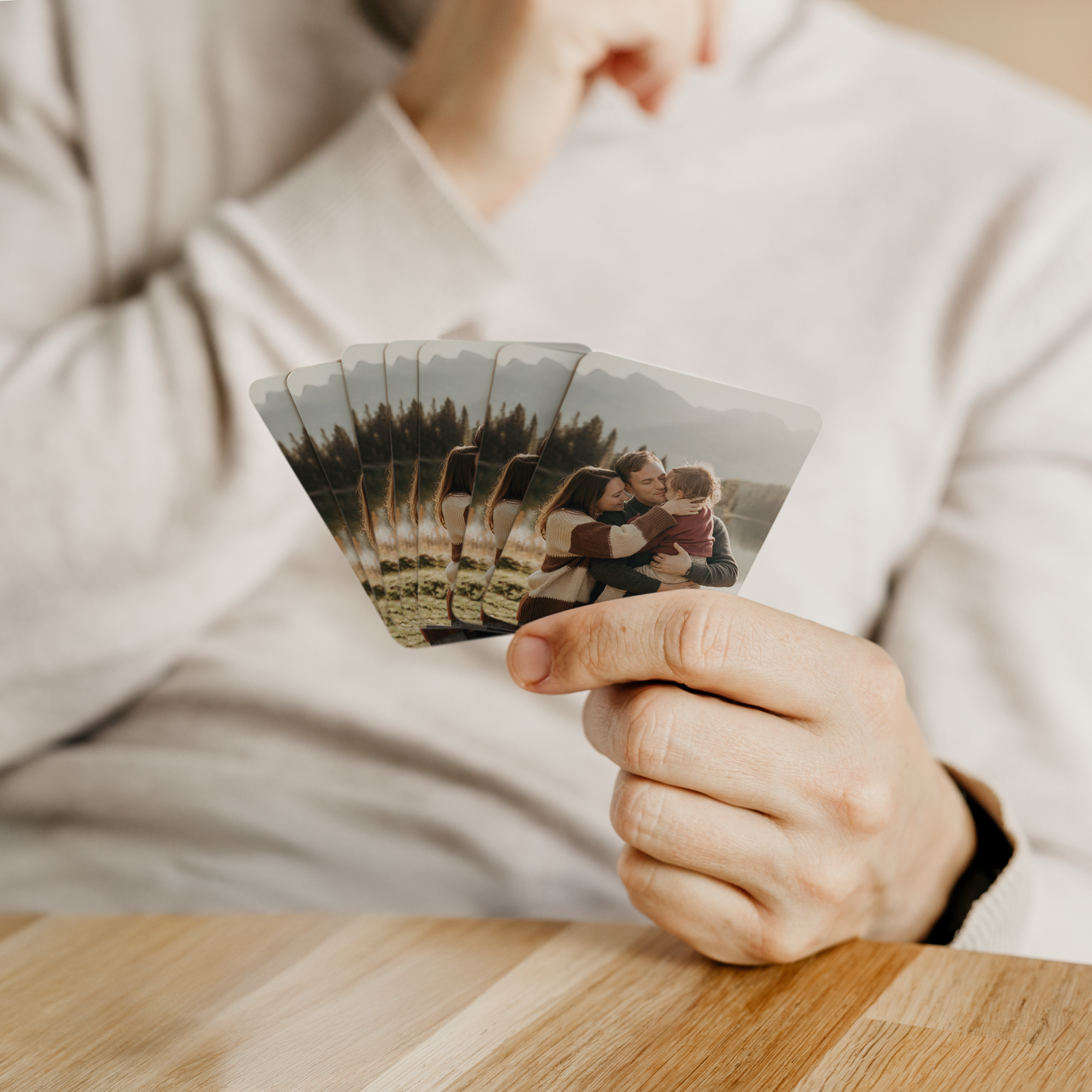 Kaartspel met foto's