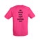 Personlig sports-t-shirt - Mænd - Pink - M