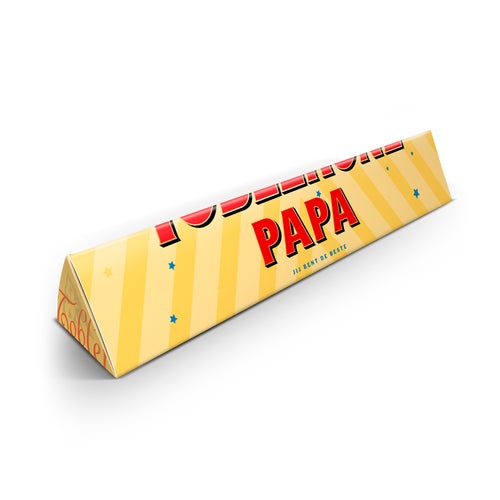 Toblerone Vaderdag met naam