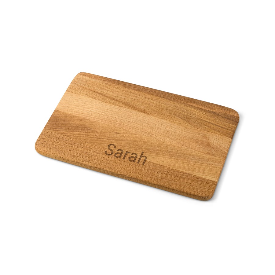 Personalised wooden chopping board Personalised wooden chopping board