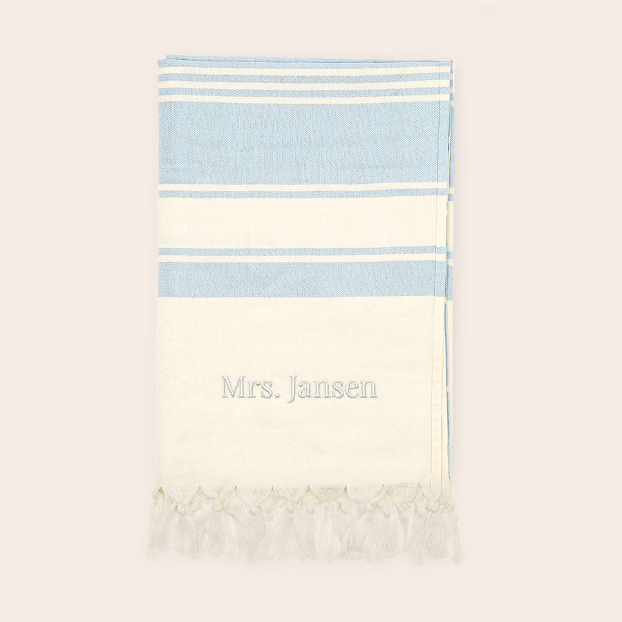 Hamamdoek met naam Hamamdoek met naam