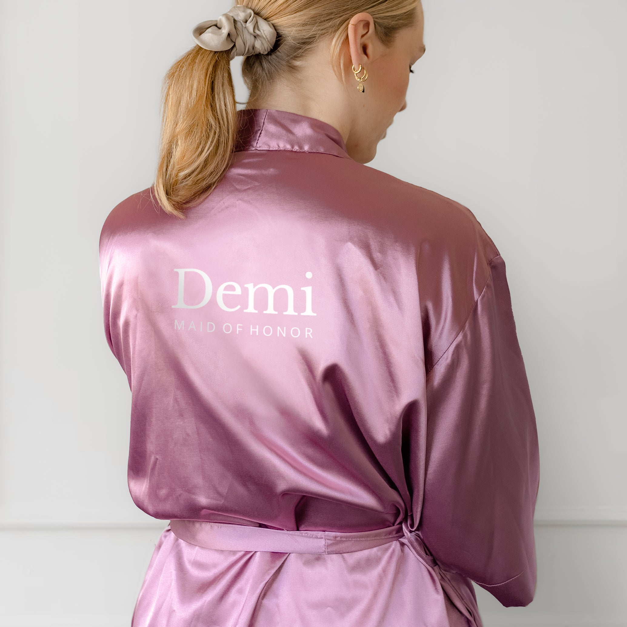 Kimono met naam - Paars Kimono met naam - Paars