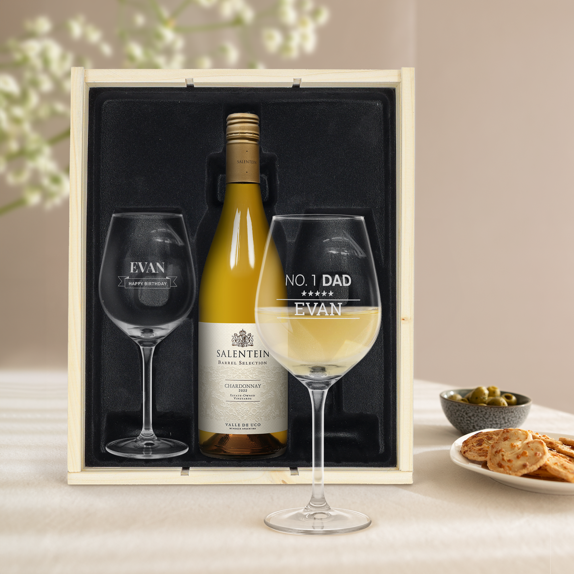 Salentein Chardonnay s personalizovanou etiketou