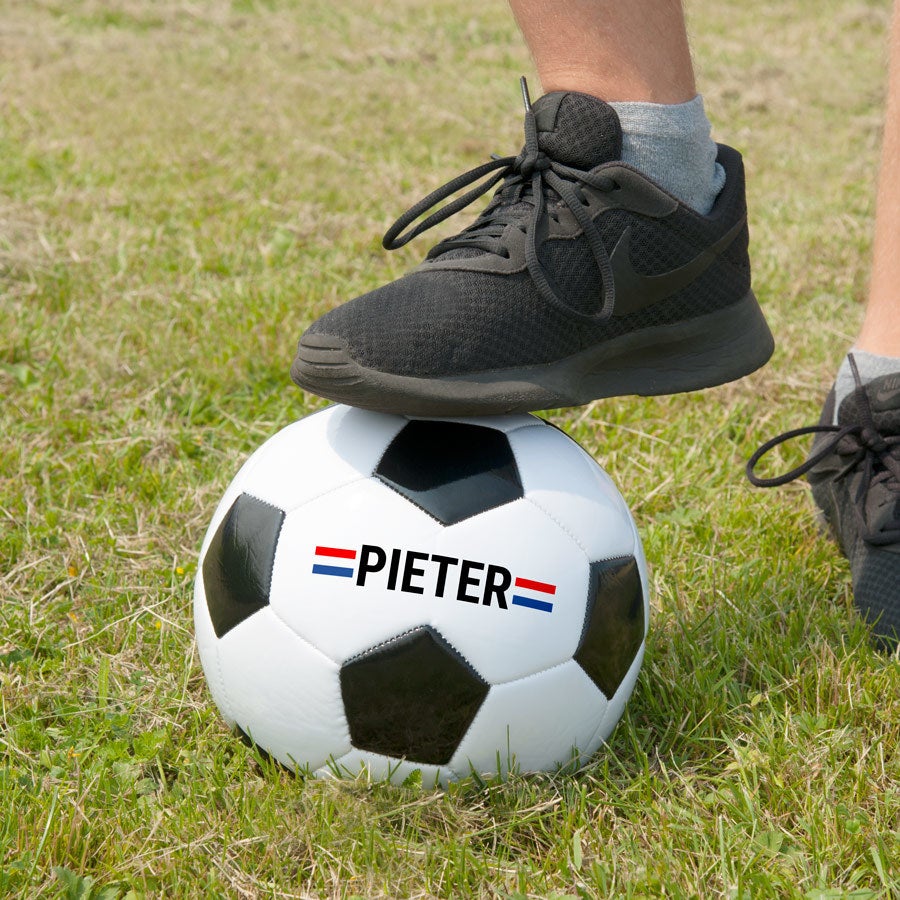 Voetbal met naam bedrukken Voetbal met naam bedrukken