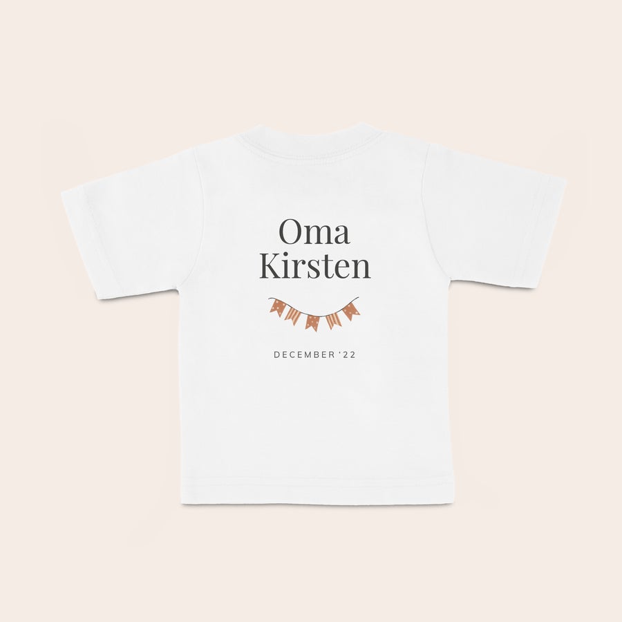 Baby shirt bedrukken Baby shirt bedrukken
