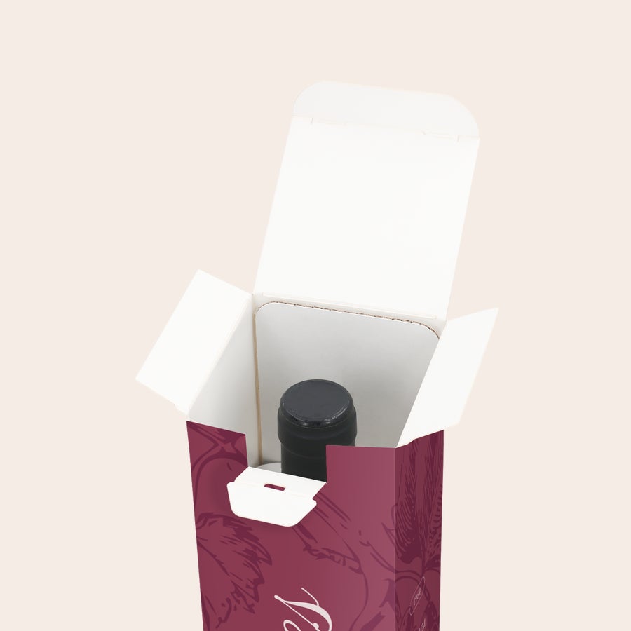 Boîte à vin personnalisée - Carton Boîte à vin personnalisée - Carton