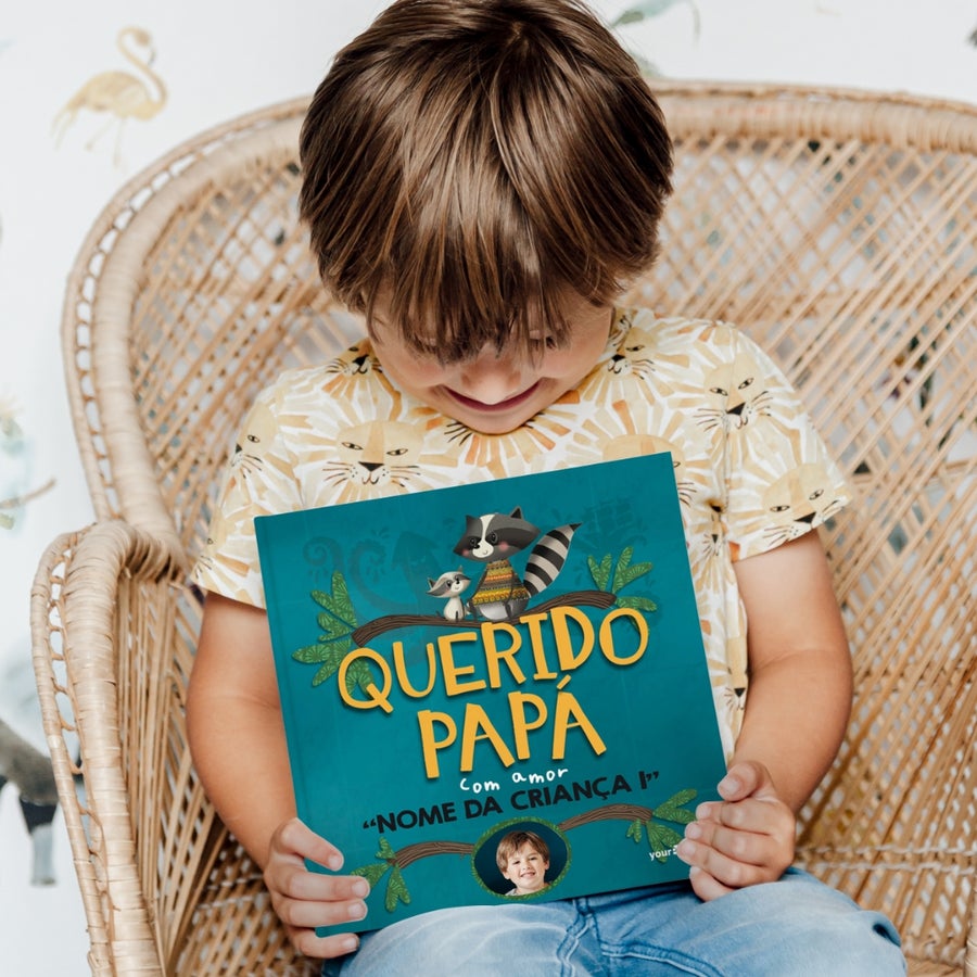 Livro personalizado - Querido papai