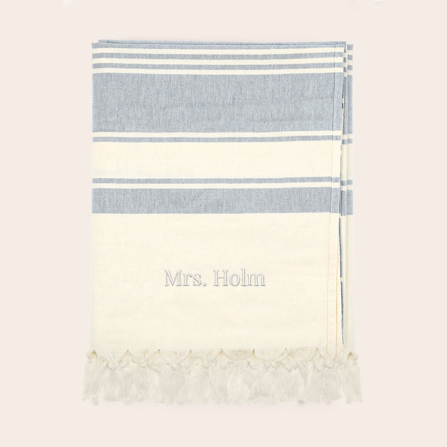 Hammam-håndklæde med navn Hammam-håndklæde med navn