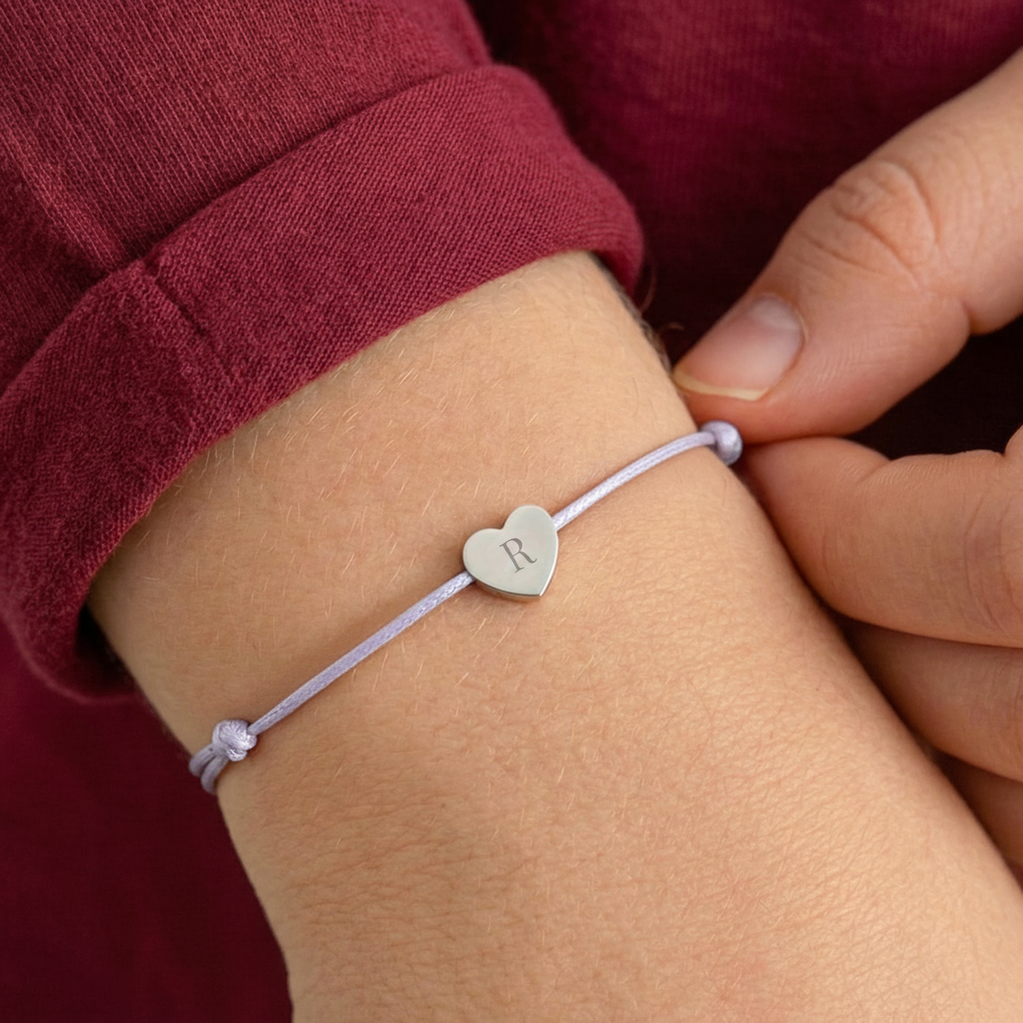 Braccialetto in corda per bambini - Personalizzato