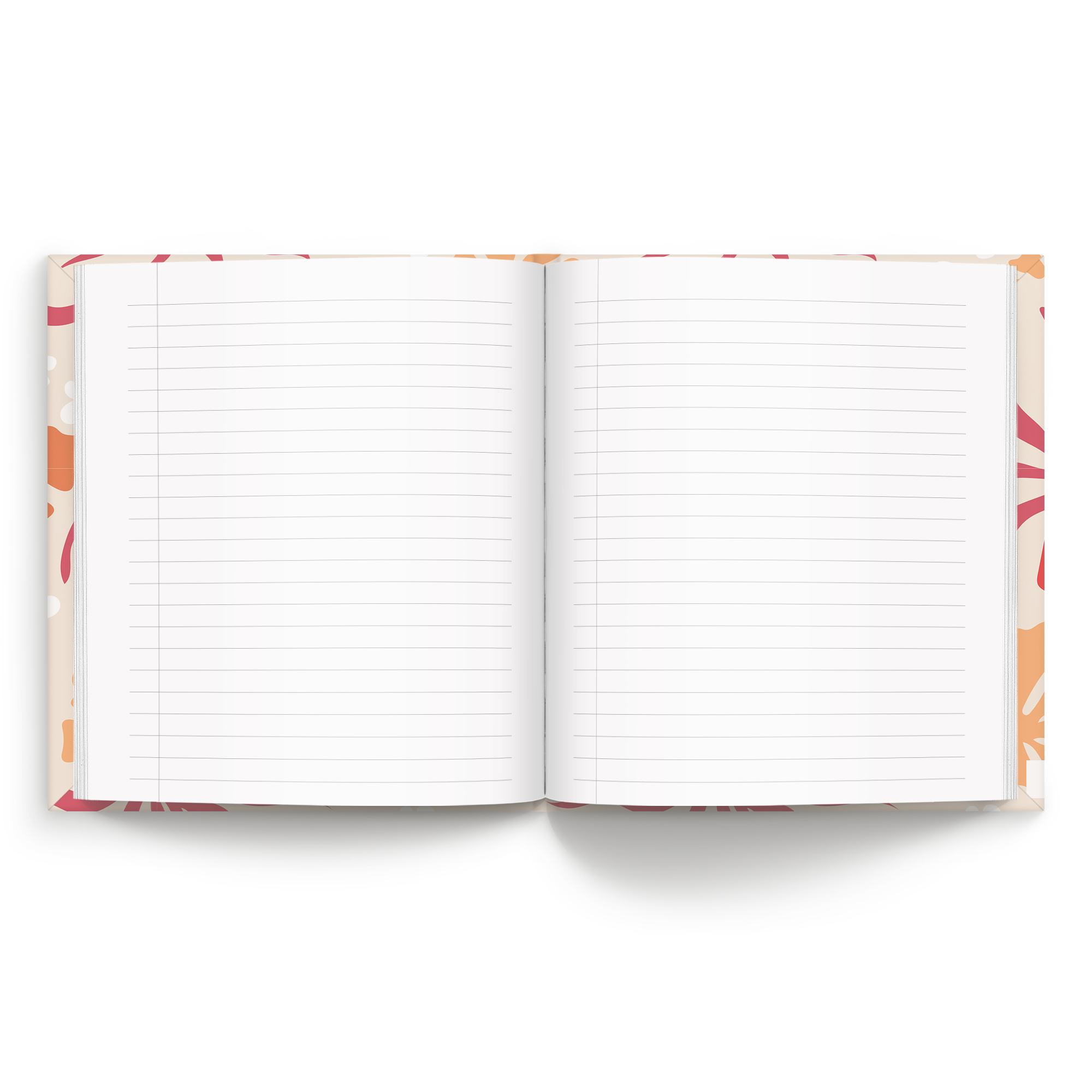 Caiet personalizat - cu linii - 17 x 19 cm - Copertă rigidă