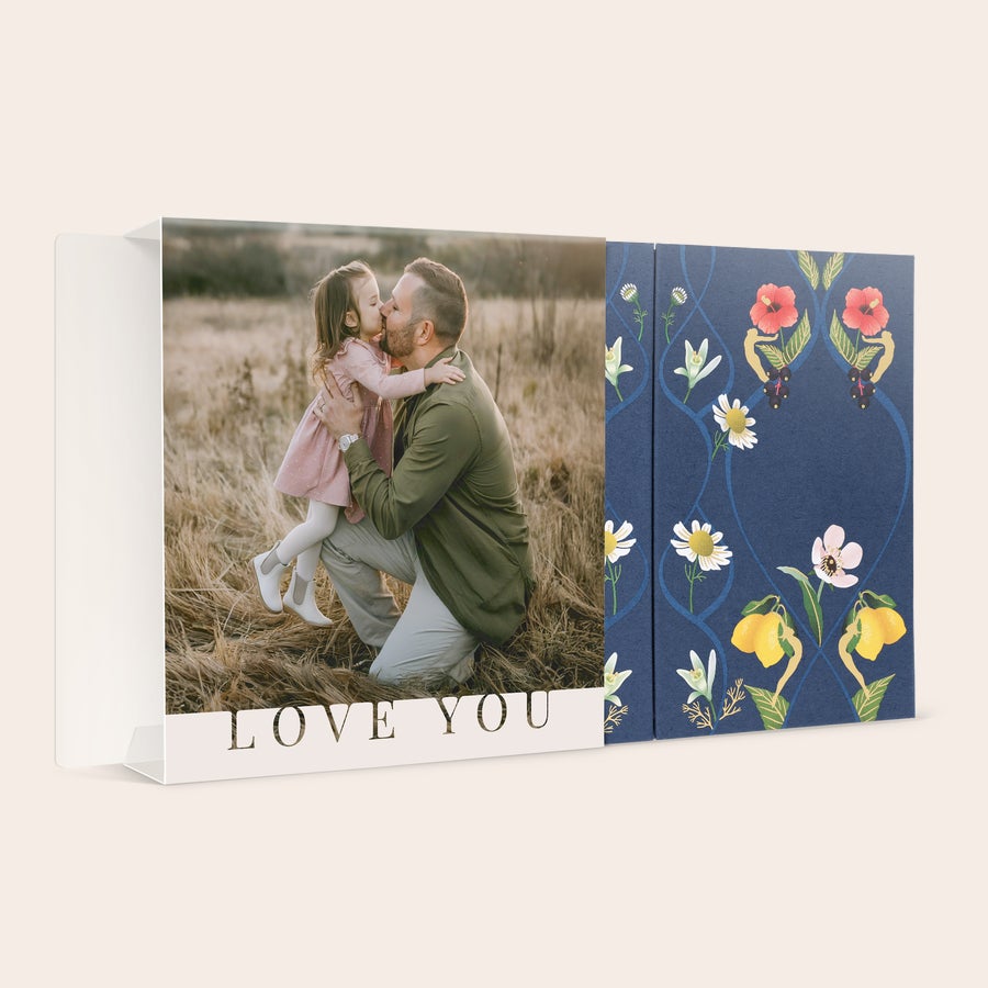 Personalisierte Pukka tea Personalisierte Teebox mit Foto und "Love You" Aufschrift, passend zu deiner ganz persönlichen Tee-Oase