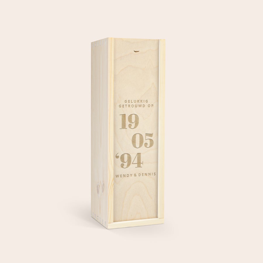 Wijn in gegraveerde kist - Ramon Bilbao Gran Reserva Wijn in gegraveerde kist - Ramon Bilbao Gran Reserva