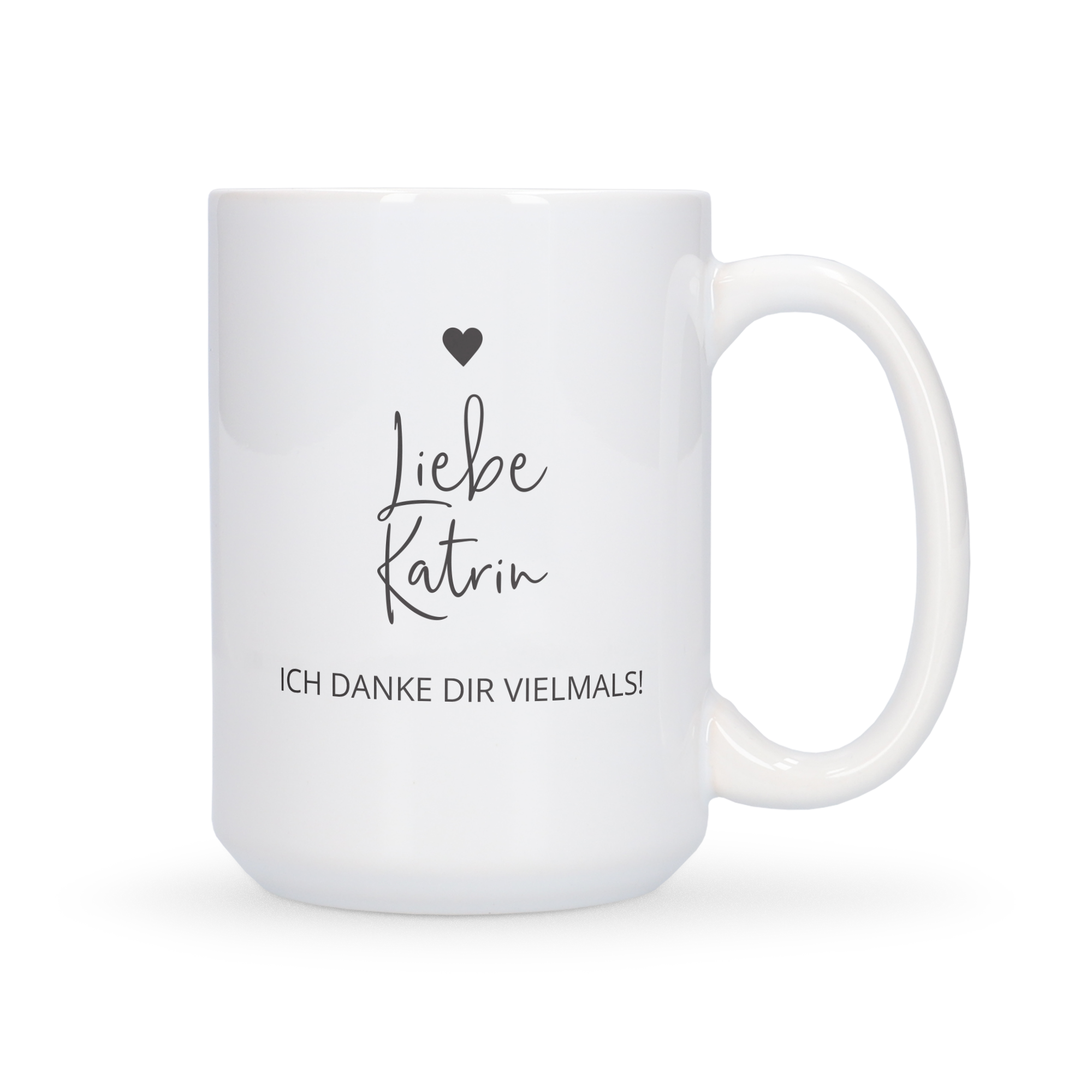 Personalisierte Tasse - Groß