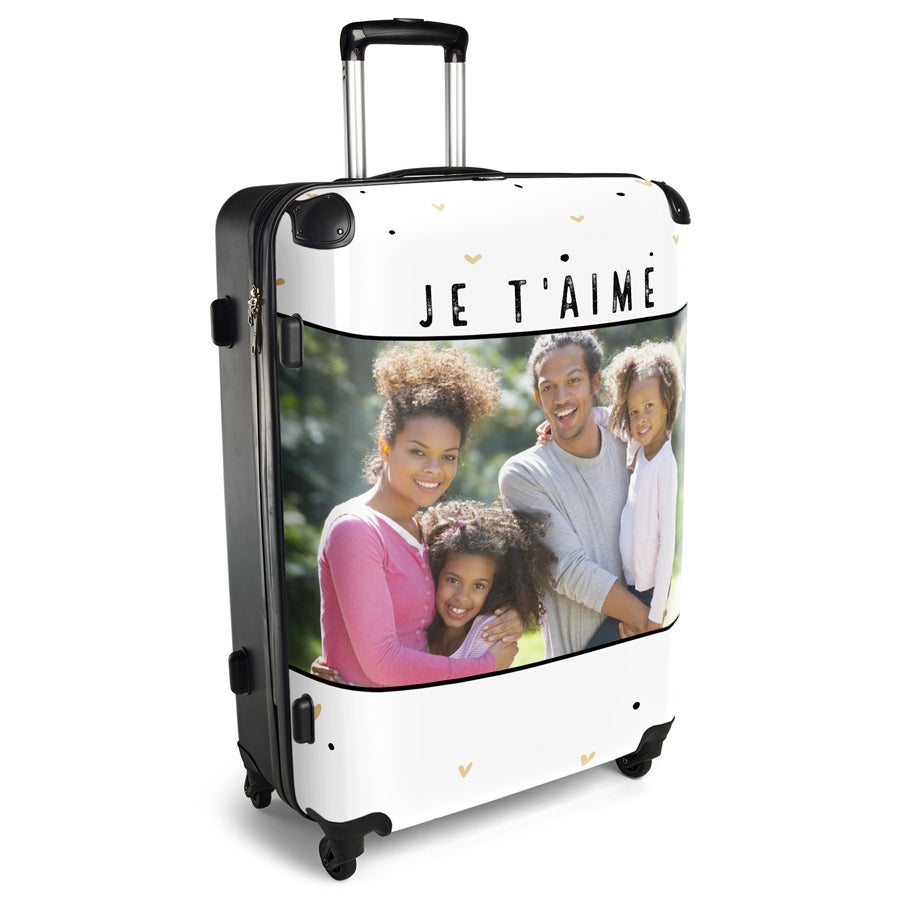 Valise personnalisée XXL - Princess Traveller (102L)