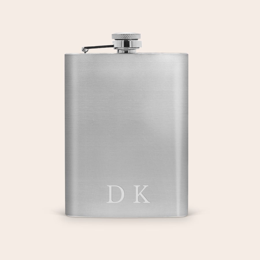 Gravierte Flachmannflasche Gravierte Flachmannflasche