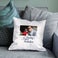 Father's Day cushion - White