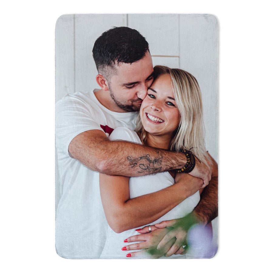 Personalised photo blanket