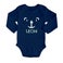 Body manica lunga bambino - Navy (50/56)