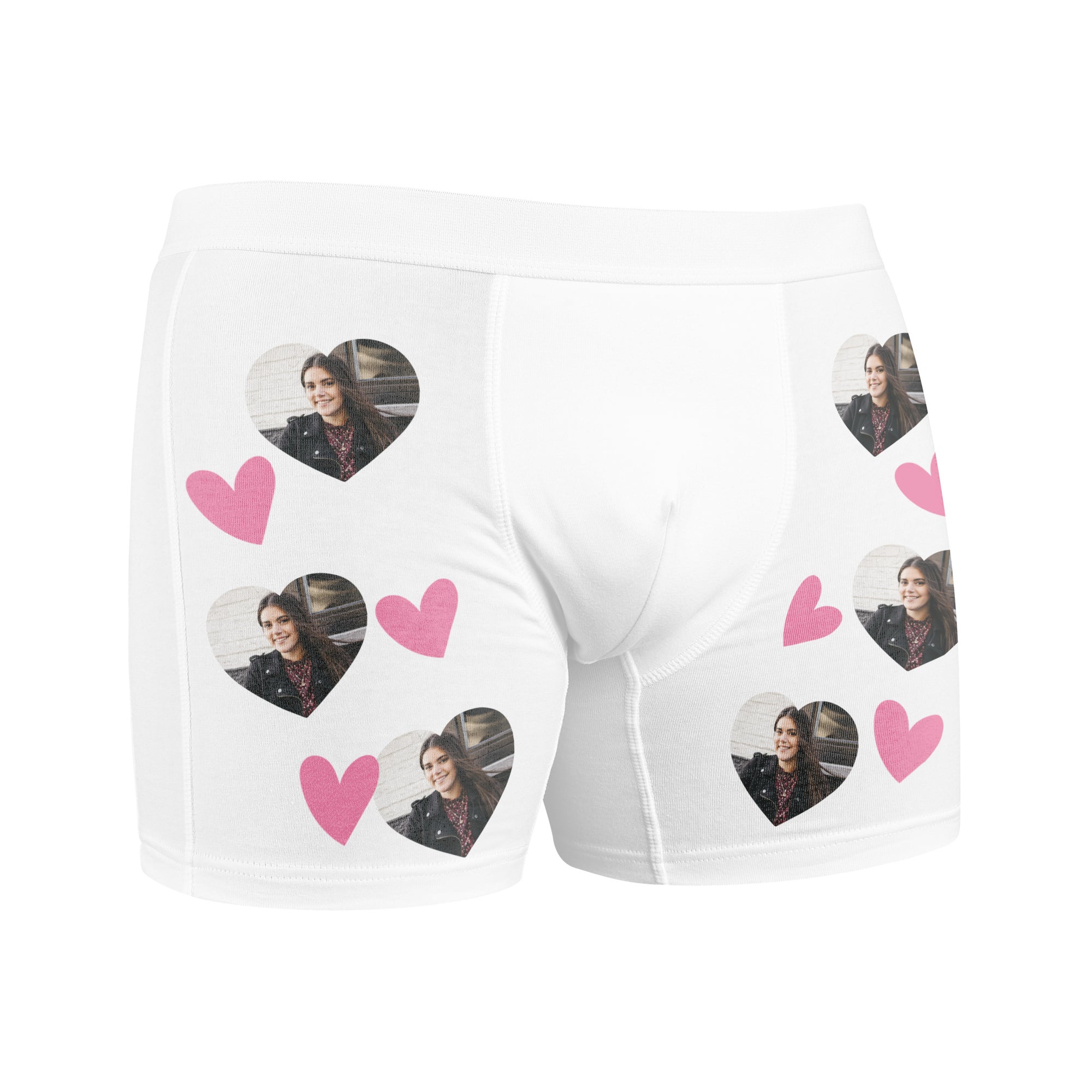 Boxershort bedrukken - XL - Wit Boxershort bedrukken - XL - Wit