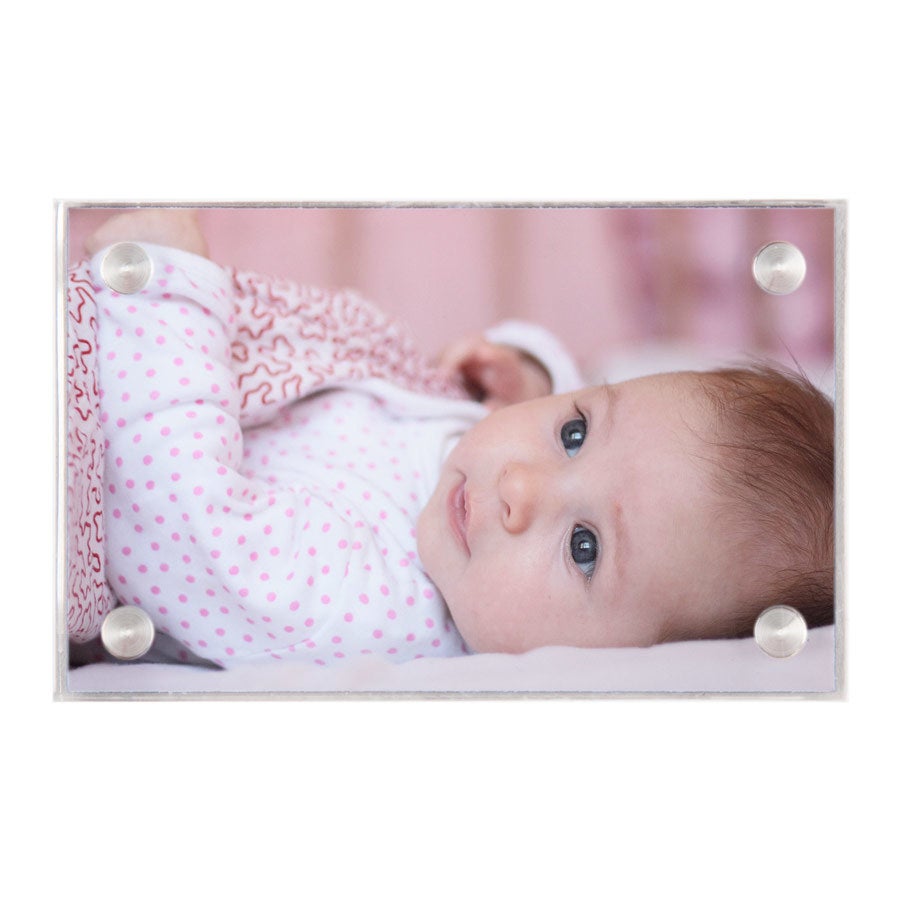 Personalised acrylic photo block