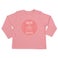 Camiseta personalizada de bebé - Manga larga - Rosa - 50/56