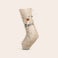 Chaussette de Noël en jute personnalisée Chaussette de Noël en jute personnalisée