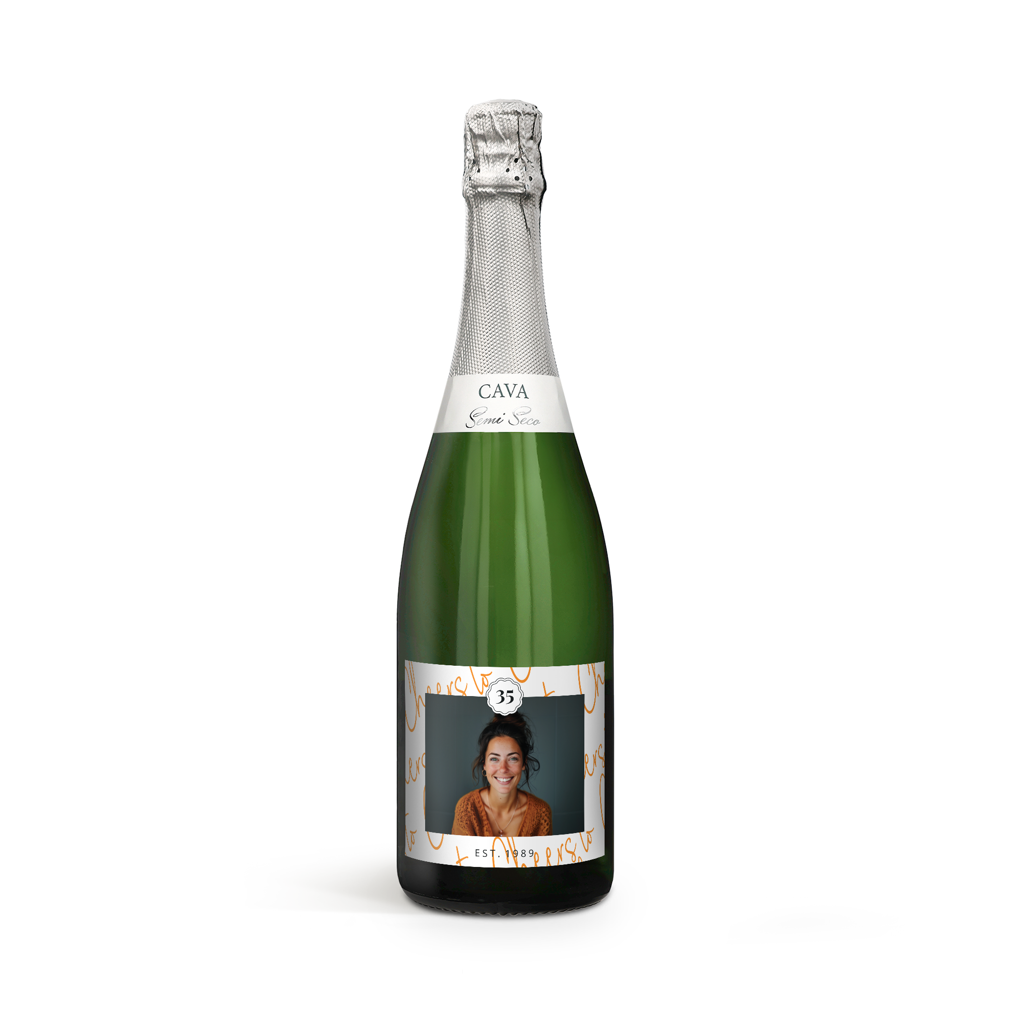 Personalizowana Cava - Palau Semi-Seco - 750ml