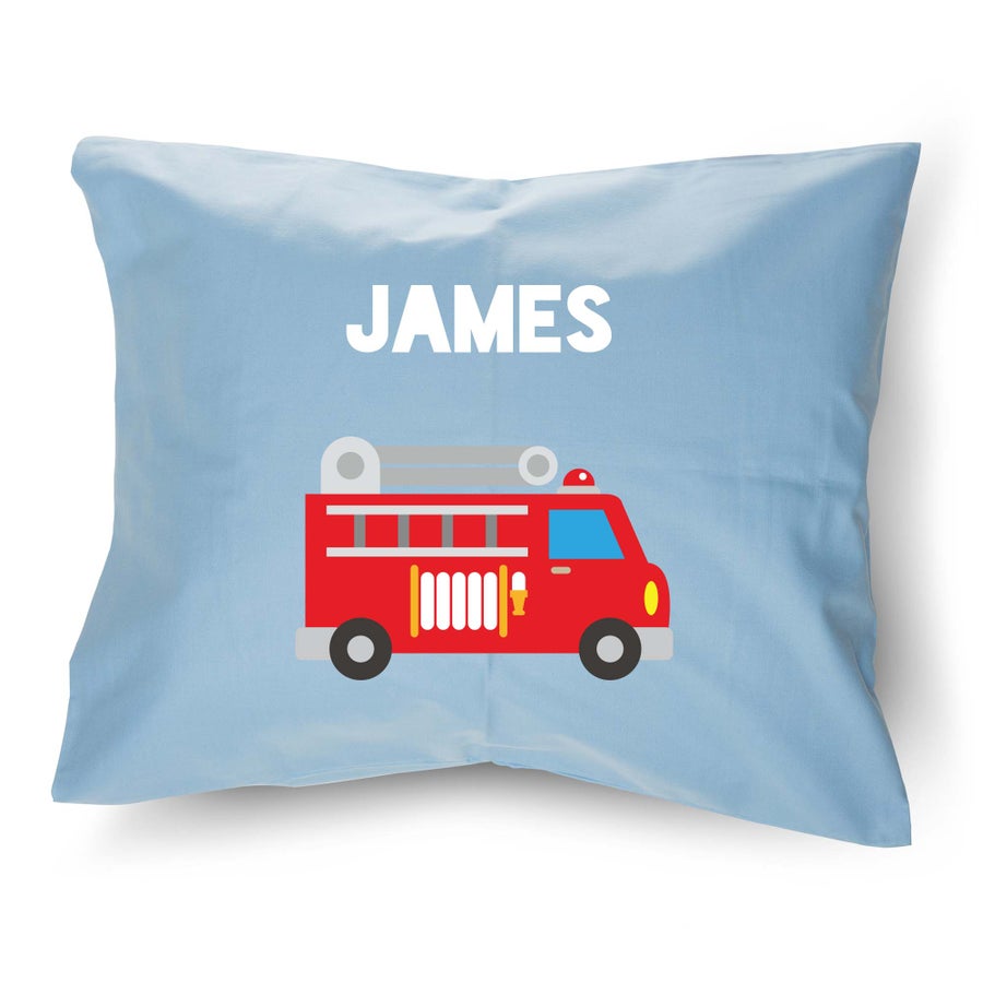 Personalised cushion case - Light blue - 50 x 60 cm