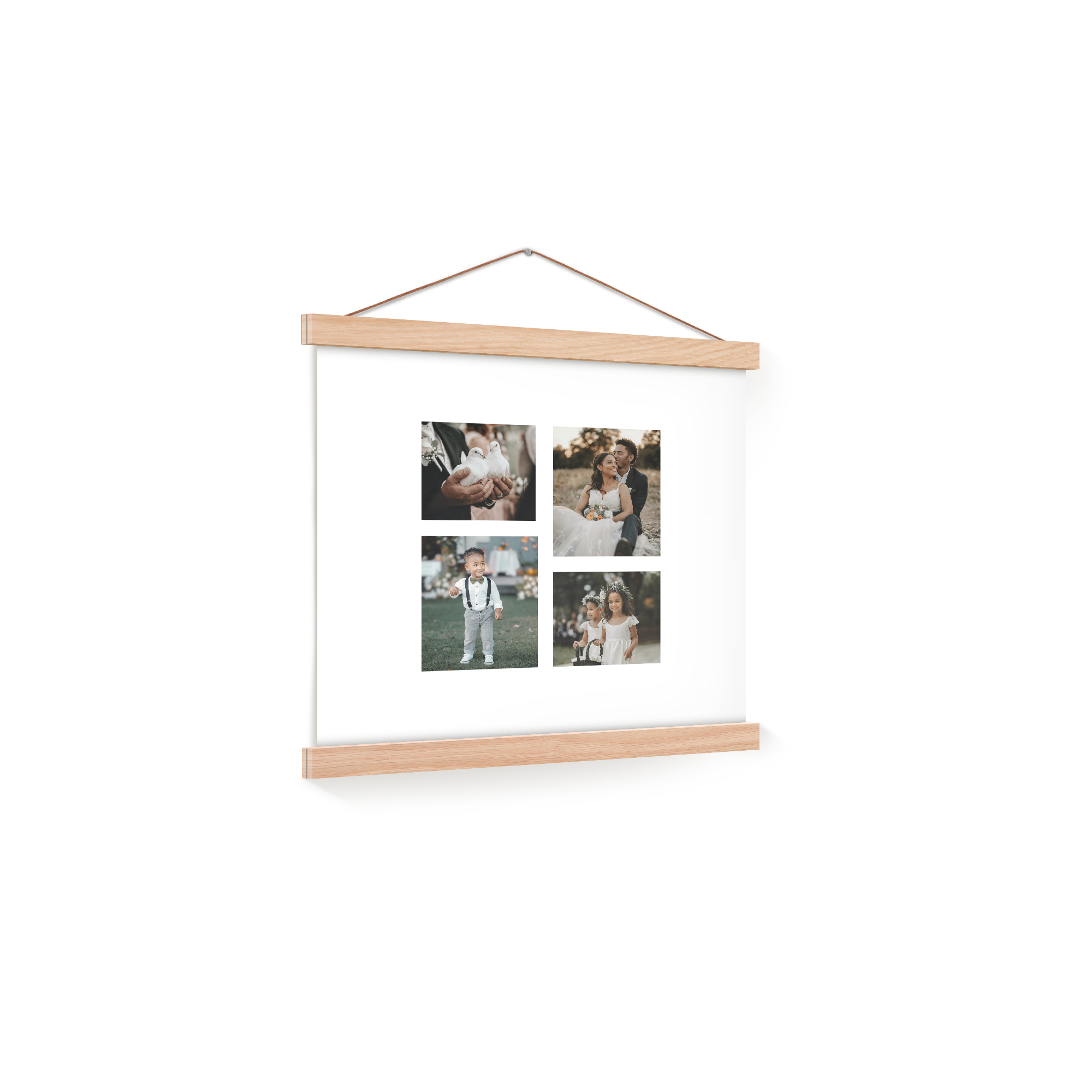 Poster personnalisé avec porte-affiche