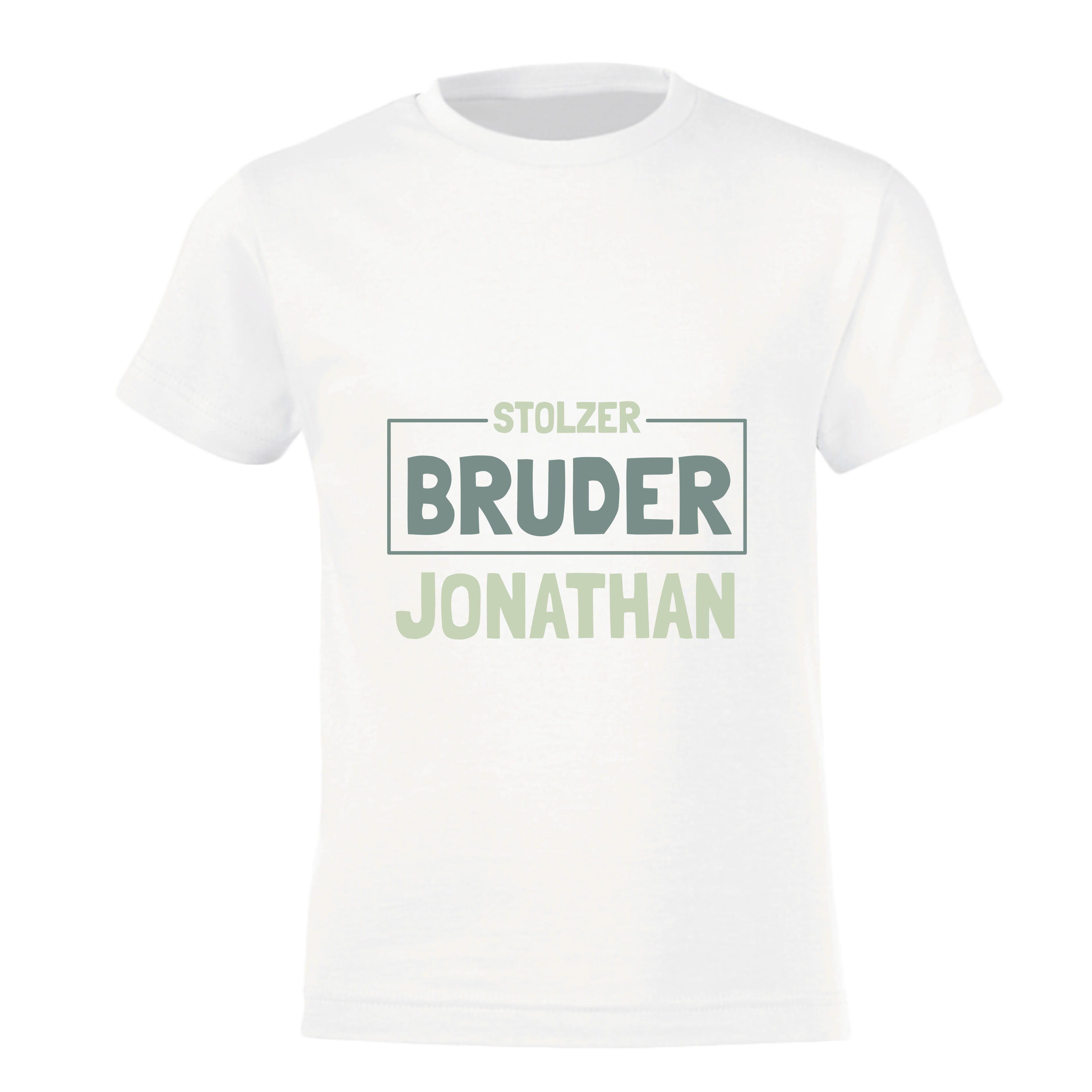 T-Shirt bedrucken - großer Bruder/große Schwester