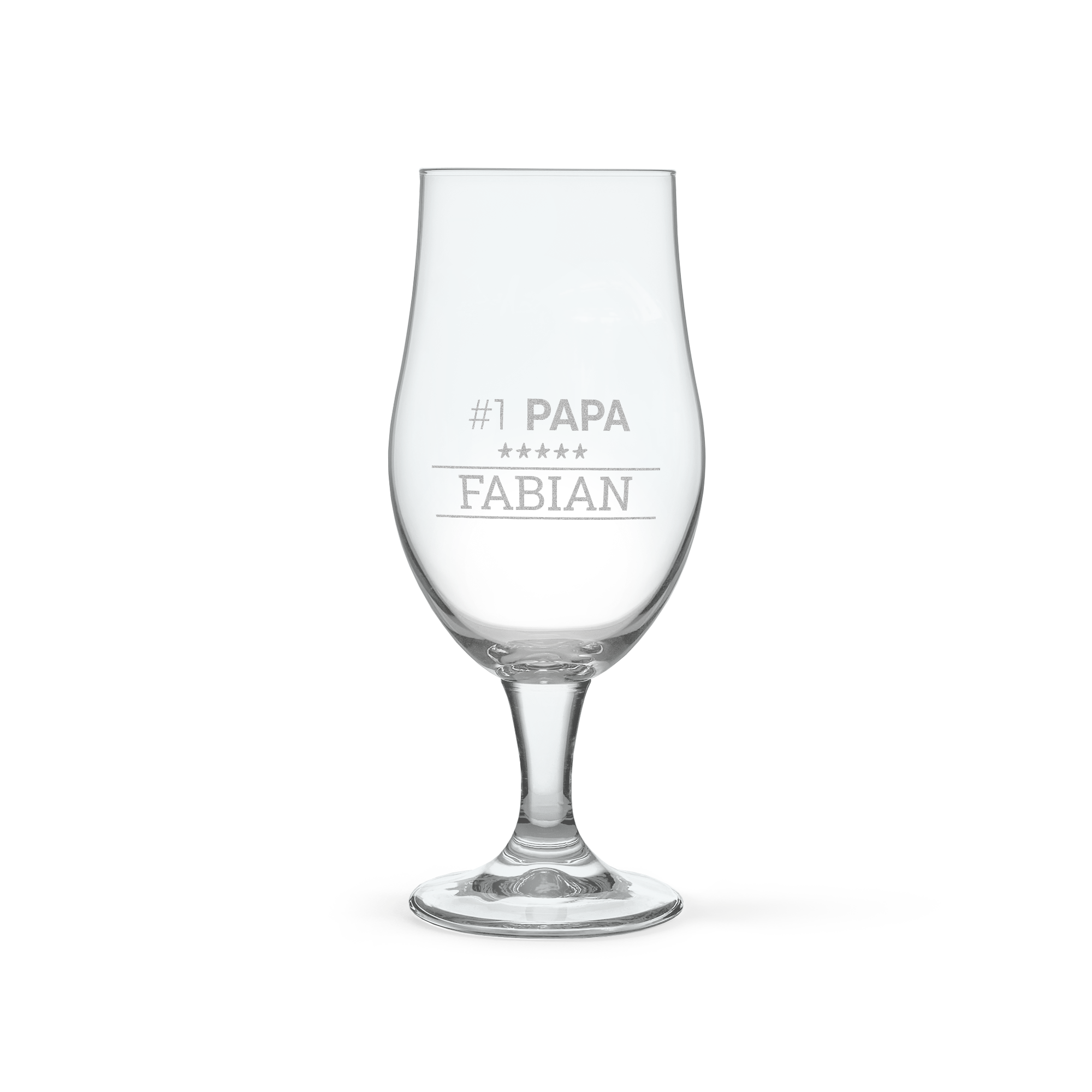 Craft-Beer-Glas mit Gravur