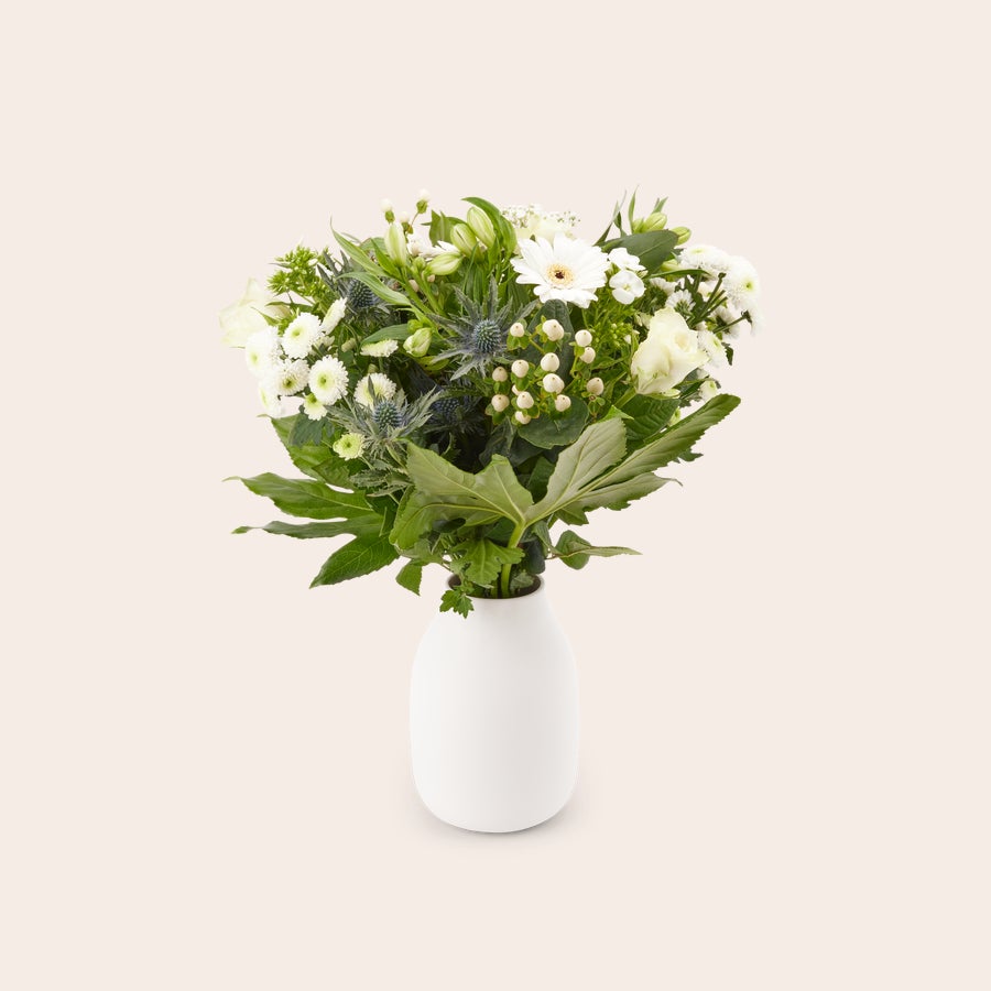 Witte bloemen boeket Witte bloemen boeket