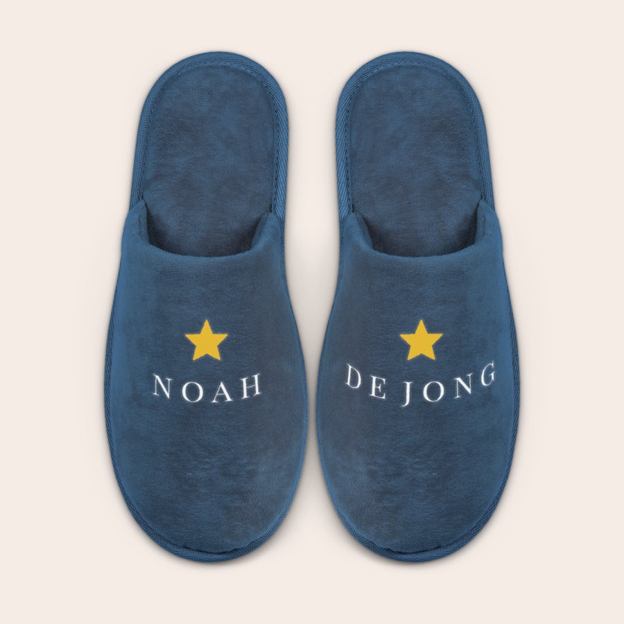 Pantoffels bedrukken Pantoffels bedrukken